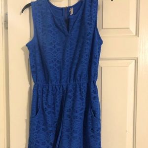 Blue Romper